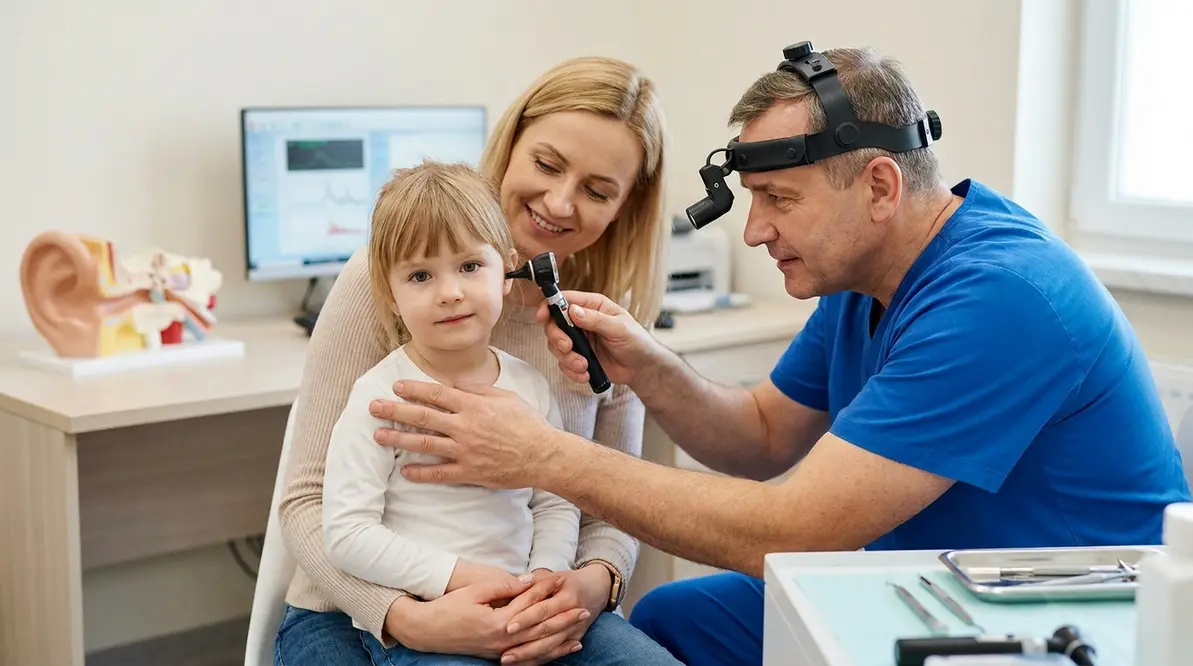Badanie słuchu u dziecka w poradni laryngologii dziecięcej – diagnostyka zaburzeń słuchu