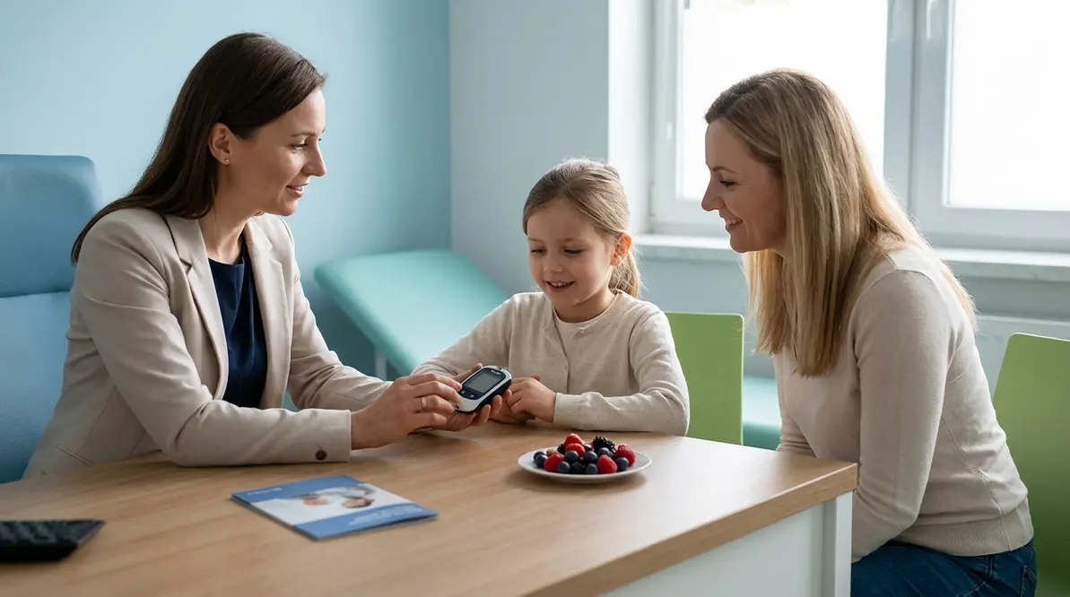 Wspierająca wizyta motywacyjna w terapii empowerment dla dziecka z cukrzycą w poradni diabetologicznej w Białymstoku