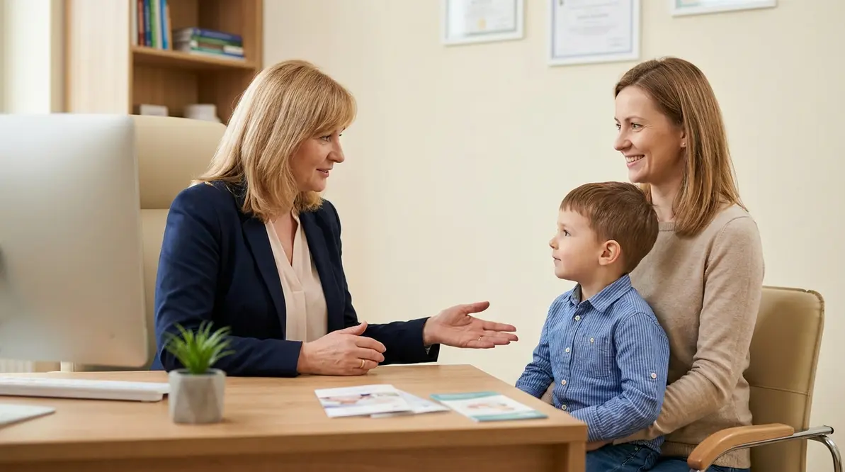 Immunolog dziecięcy w Białymstoku podczas konsultacji dziecka z nawracającymi infekcjami i diagnostyki odporności