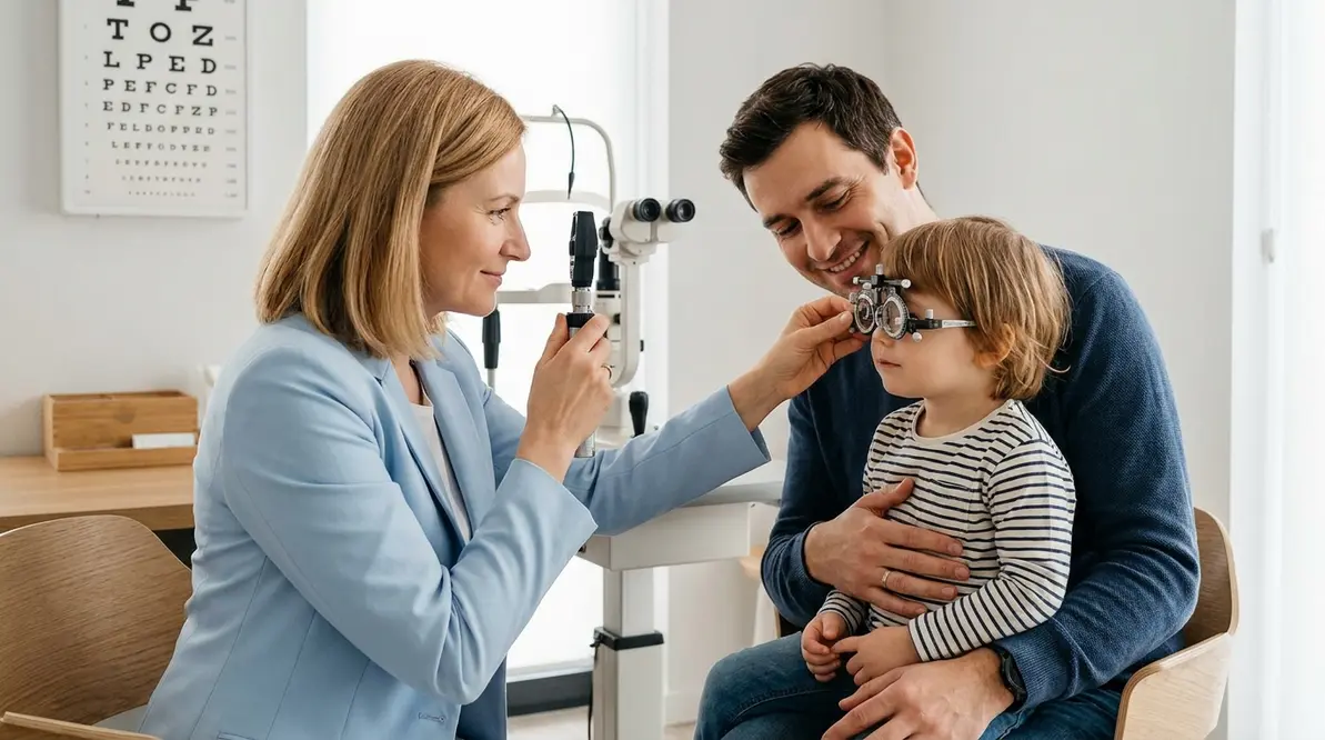 Badanie wzroku dziecka u okulisty dziecięcego w Białymstoku – diagnostyka i leczenie chorób oczu