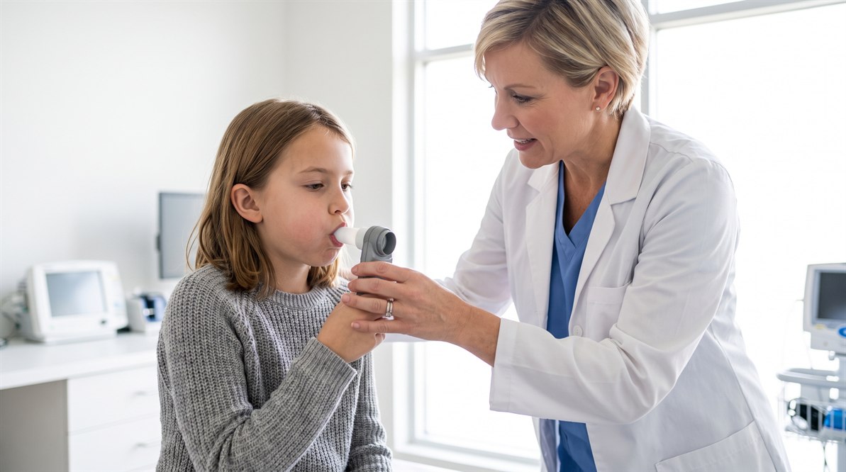 Spirometria u dziecka - badanie oddechowe w diagnostyce astmy oskrzelowej